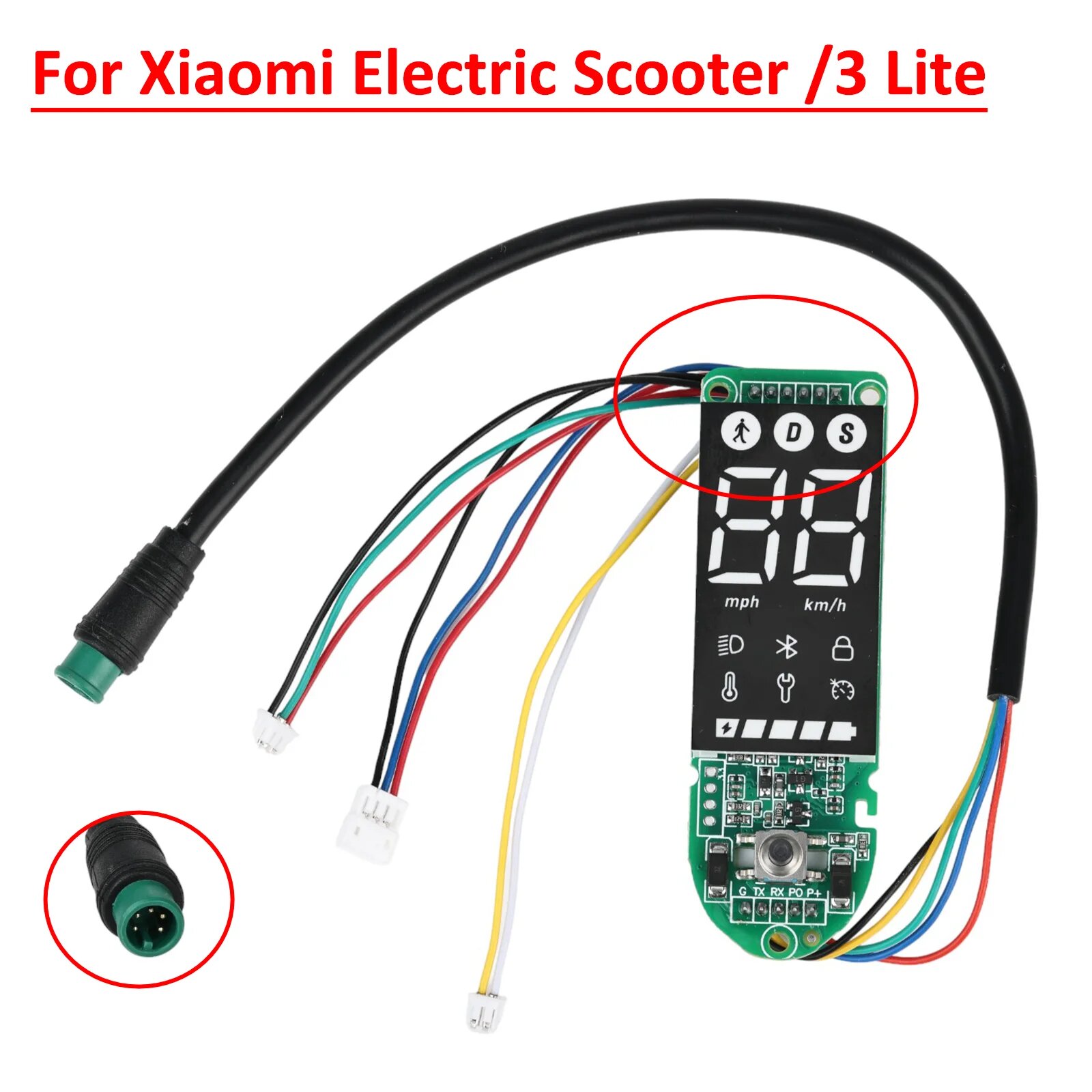 Приборная панель Bluetooth для скутера Xiaomi M365, 3 Lite