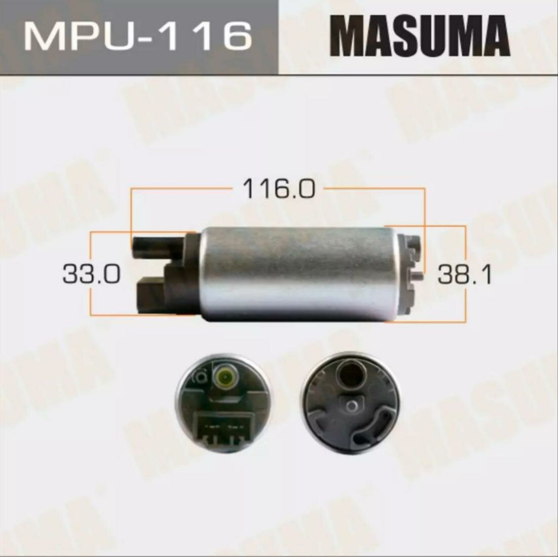 Насос топливный для автомобилей Masuma MPU116 (запчасти и расходники)
