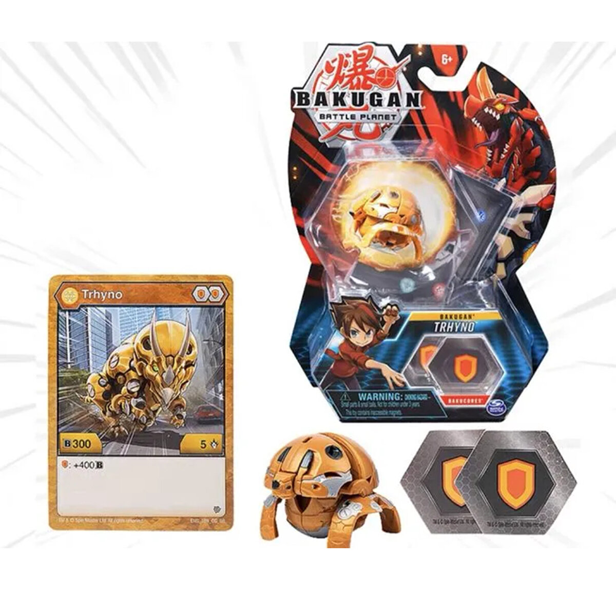 Spin Master Bakugan Battle Planet Trhyno / Детское деформированное игрушечное яйцо, Бакуган