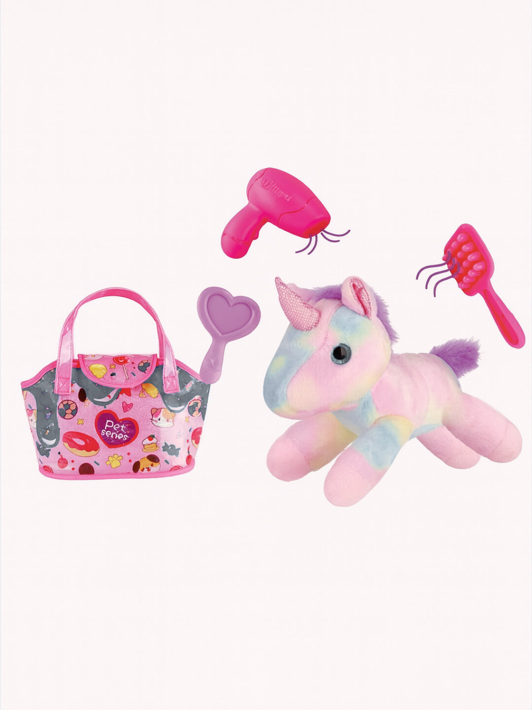 Игровой набор для девочек – сумка с единорогом — фото 1
