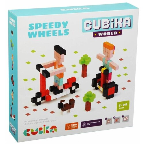 Cubika Конструктор Быстрые колеса