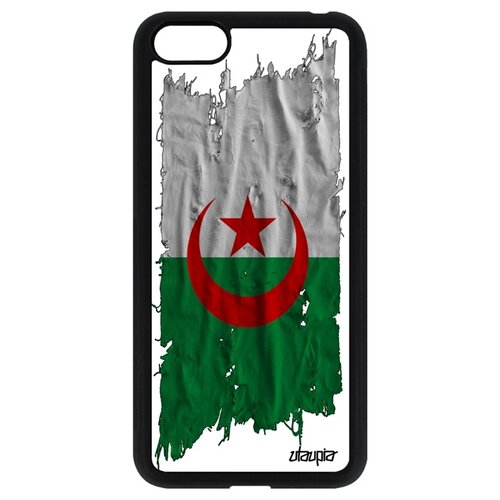 фото Чехол на y5 2018, "флаг алжира на ткани" государственный патриот utaupia