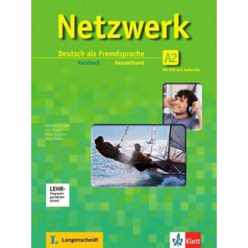 Netzwerk A2 Kursbuch mit 2 DVDs und 2 Audio-CDs