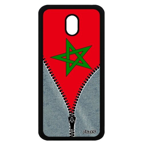 фото Чехол на телефон samsung galaxy j5 2017, "флаг марокко на молнии" патриот государственный utaupia