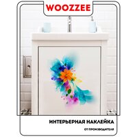 Наклейки для стен и мебели Woozzee Брызги красок / наклейки для интерьера / наклейки на стену / интерьерные наклейки / наклейки для мебели