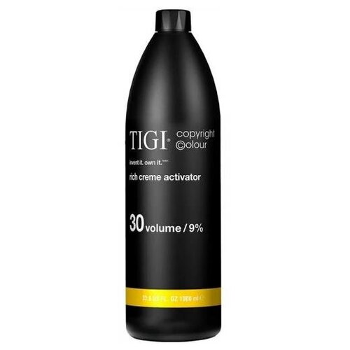 Крем-проявитель TIGI Copyright Colour Activator 9% 30 Vol, 1000 мл крем проявитель tigi copyright©olour activator 9% 30 vol 1000 мл