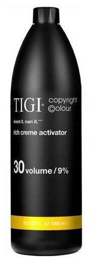 Крем-проявитель TIGI Copyright Colour Activator 9% 30 Vol, 1000 мл