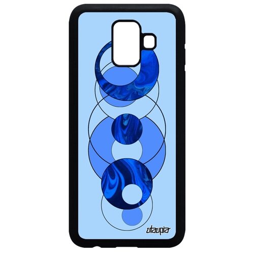 фото Чехол для телефонов galaxy a6 2018, "круги" узор кольца utaupia