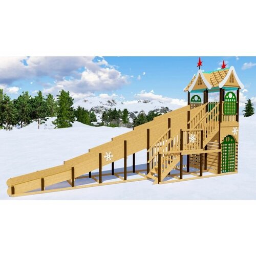 Зимняя горка 