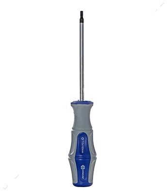 Отвертка Ultra Grip кобальт Torx Tamper-15 х 100 мм CR-V, двухкомпонентная рукоятка (1 шт.) подвес - фотография № 8