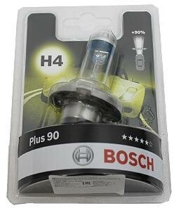 Лампа Bosch Н4 Plus 90 блистер, 1 шт, 1987301077