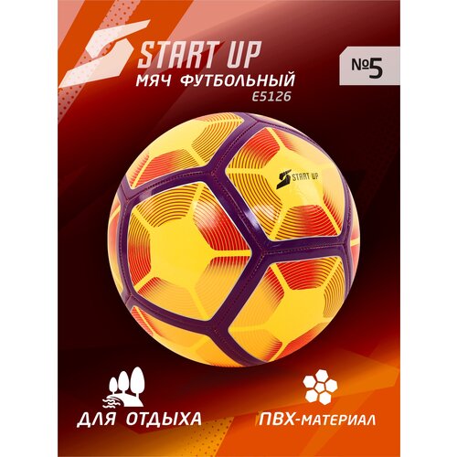 фото Футбольный мяч start up e5126/12, размер 5