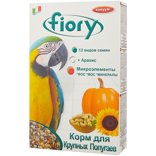 Fiory корм для крупных попугаев Pappagalli - 2,8 кг