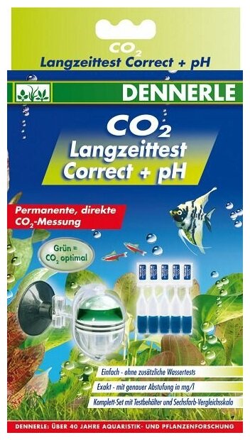 Dennerle Тест Dennerle long-term test Correct + pH для непрерывного измерения CO2