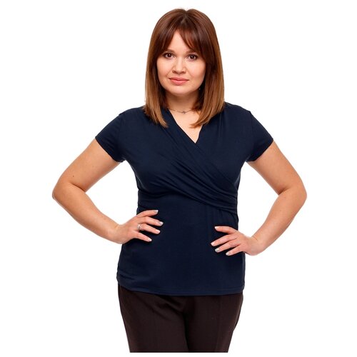 фото Футболка ждфк466820/"рафинад"/темно-синий77//////92-164 апрель