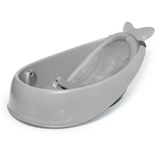 Ванночка SKIP HOP MOBY Smart Sling 3-Stage Baby Tub, серый.., 48х29х70 см