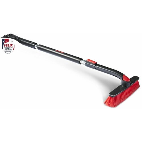 Щетка автомобильная для снега телескопическая поворотная со скребком FELIX 100-138 см 1938₽