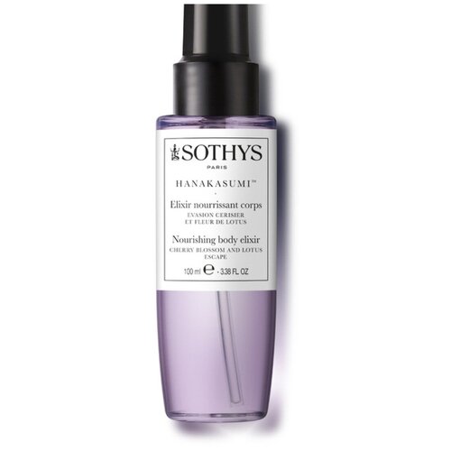 Sothys Эликсир для тела Nourishing Body Elixir Cherry Blossom And Lotus Escape, 100 мл sothys эликсир для тела nourishing body elixir lemon and petitgrain escape 100 мл