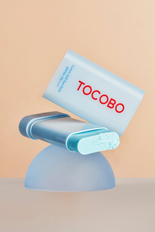 Себорегулирующий солнцезащитный стик для лица Tocobo Cotton Soft Sun Stick SPF50