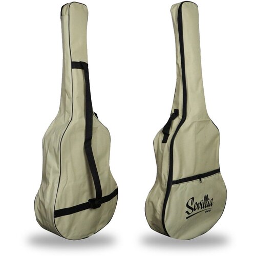 Sevillia GB-A41 BE Универсальный чехол для классической и акустической гитары 41 цвет бежевый чехол для акустической гитары тонкий 41