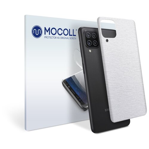 Пленка защитная MOCOLL для задней панели Samsung Galaxy A12 Металлик Серебристый
