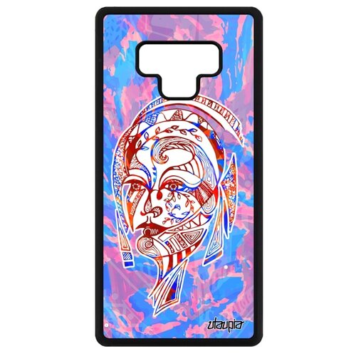 фото Чехол на телефон samsung galaxy note 9, "портрет женщины" лицо девушка utaupia