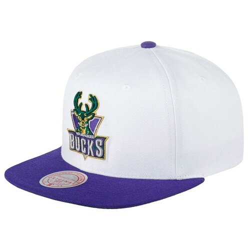 Бейсболка Mitchell & Ness, размер OneSize, белый