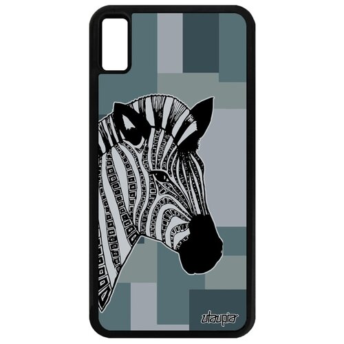 фото Чехол для мобильного apple iphone xs max, "зебра" zebra horse utaupia