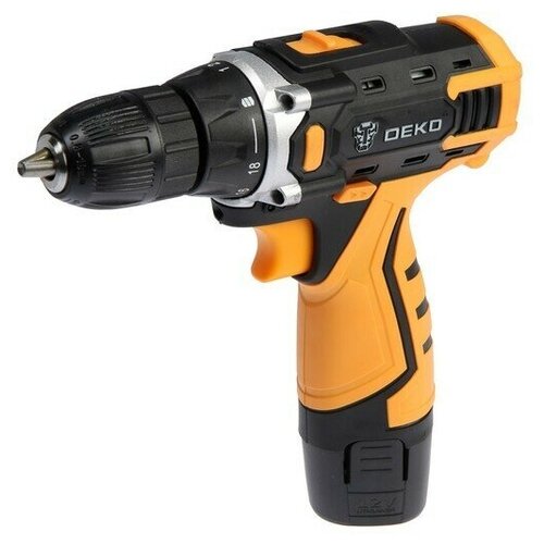 Дрель-шуруповерт DEKO DKCD12FU-Li 12 В 15 Ач Li-lon 28 Нм 3501350 обмин 540100₽