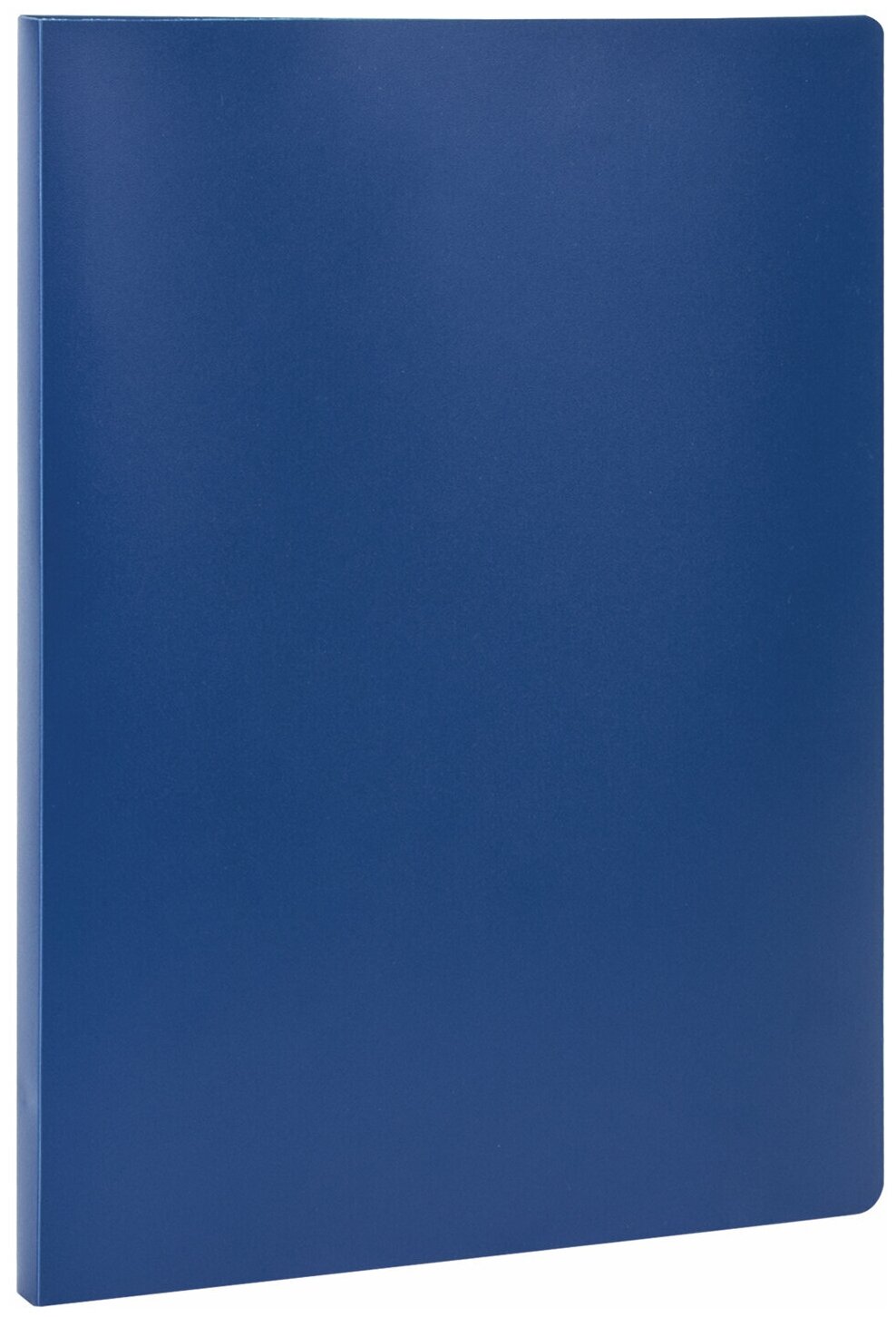 Папка Staff с металлическим скоросшивателем, синяя, до 100 листов, 0,5 мм (229224)