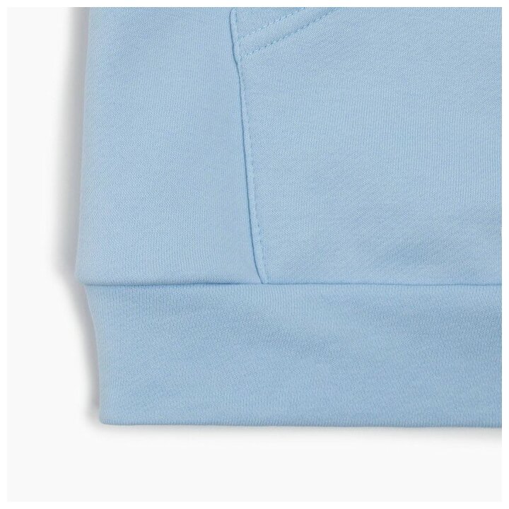 Худи женское MINAKU: Casual Collection цвет голубой размер 46-48 - фотография № 15
