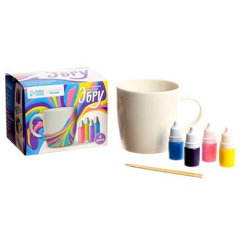 Рисование на воде эбру Создай свою кружку 1480₽