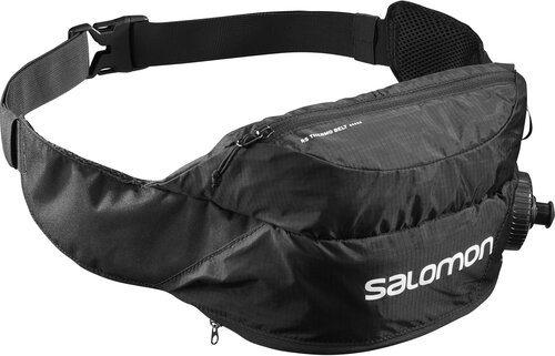 Сумка поясная Salomon RS THERMOBELT LC1173000, фактура гладкая, черный