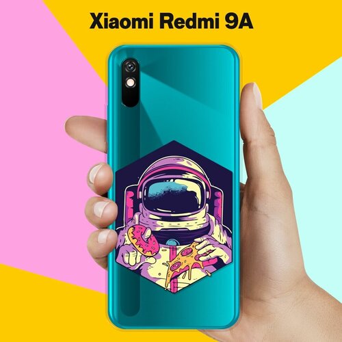 Силиконовый чехол Еда астронавта на Xiaomi Redmi 9A силиконовый чехол еда астронавта на xiaomi redmi note 9