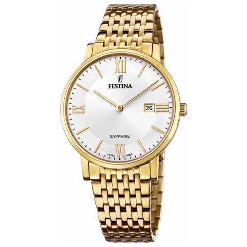 Наручные часы FESTINA Swiss Made, серебряный наручные часы festina swiss made серебряный