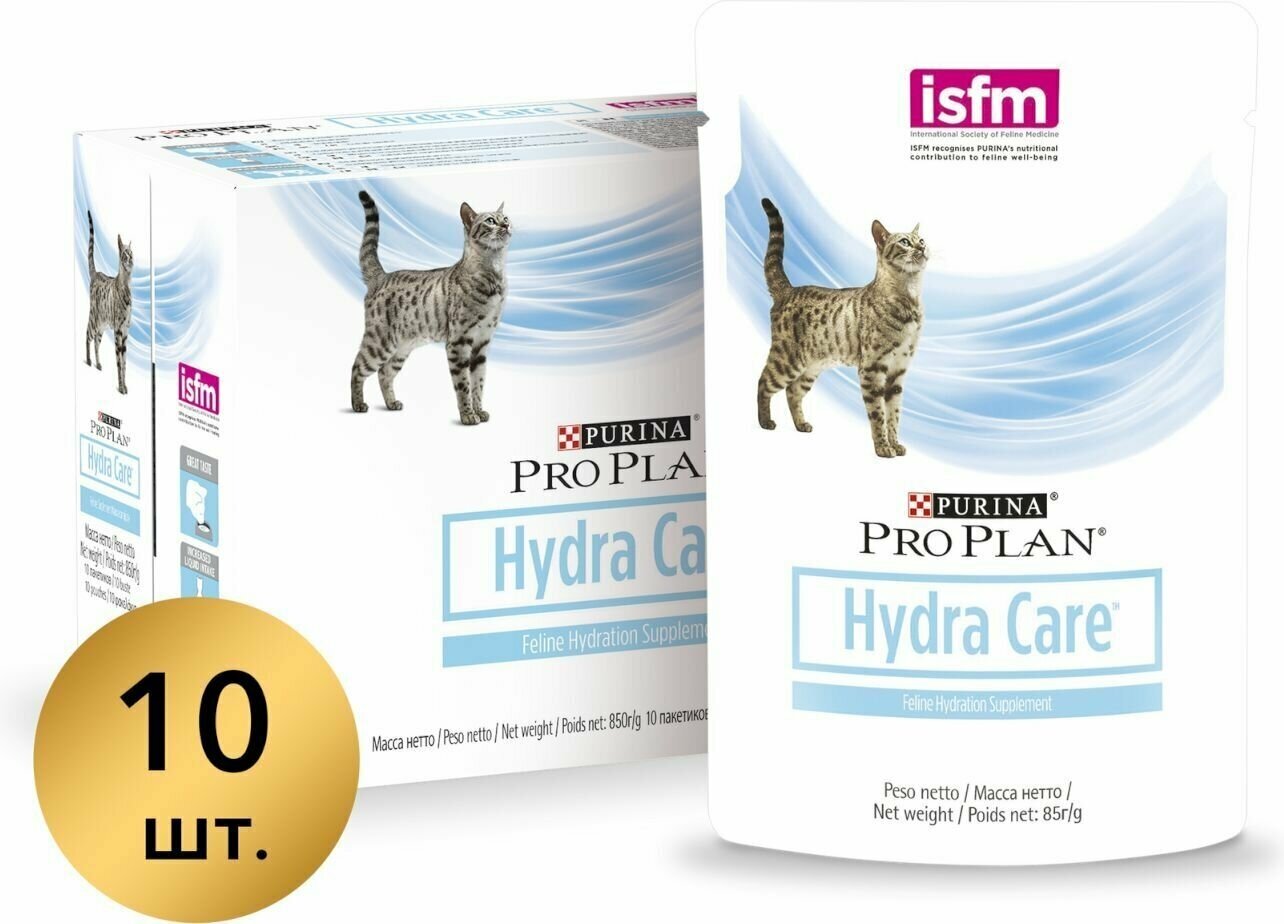 HC Hydra Care для увеличения потребления воды пауч 85г Pro Plan Veterinary Diets - фото №10