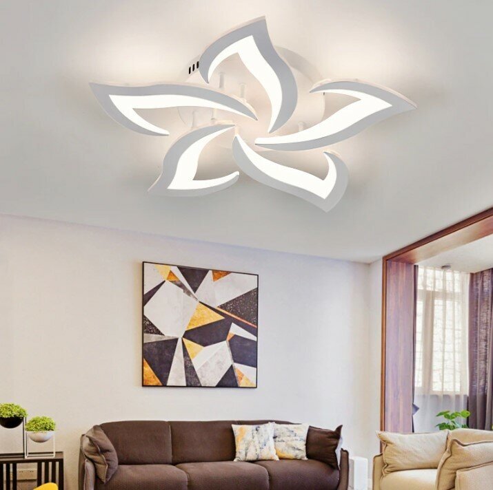 фото Светильник лепестки