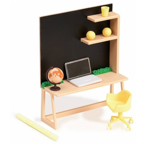 Игровой набор Lori «Рабочий уголок дома» с мебелью и аксессуарами