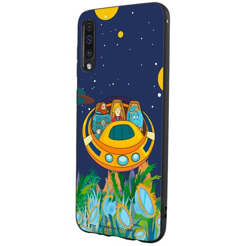 Силиконовый чехол Mcover для Samsung Galaxy A50 Союзмультфильм Тайна 3 планеты: Космическое Путешествие