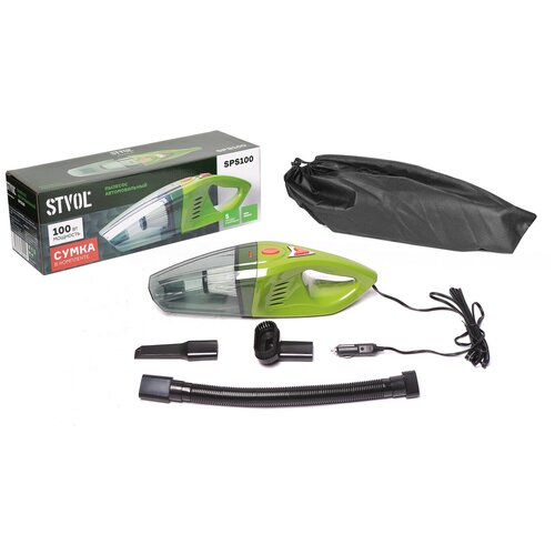 Автомобильный пылесос STVOL SPS100 сухая и влажная уборка 100 Вт подарок мужчине 310600₽