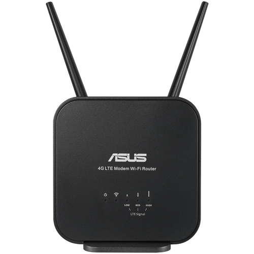 Wi-Fi роутер ASUS 4G-N12_B1, черный