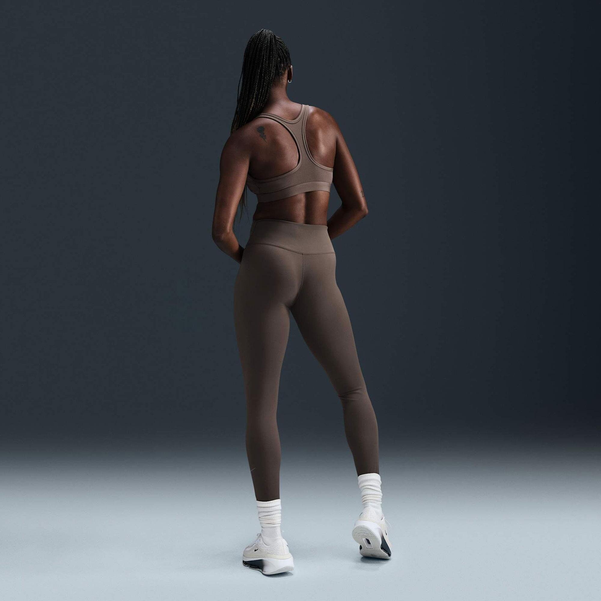 Легинсы NIKE One, размер XL INT, коричневый — фото 1