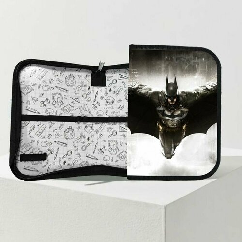 Пенал BUGRIKSHOP 190х130мм на молнии девочке принт Бэтмен, The Batman - BМ0009 пенал bugrikshop 190х130мм на молнии девочке принт бэтмен the batman bм0001