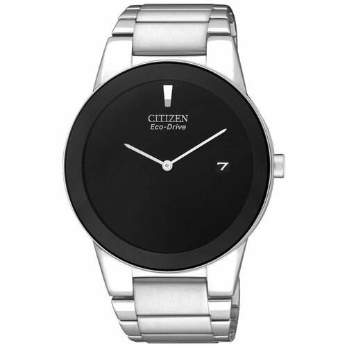 Наручные часы CITIZEN Наручные часы Citizen AU1060-51E, серебряный, черный