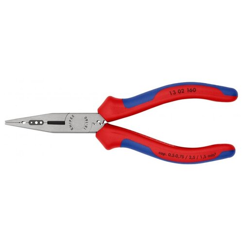 Knipex 13 02 160 красный/синий