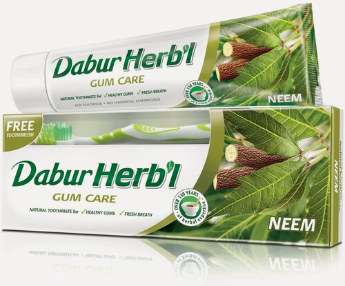 Изображение товара Herb'l Dabur /Дабур Хербл Ним /NEEM/(зубная щетка в подарок)), 150 г.