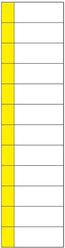 Наклейка из ПВХ/маркировочная таблица на 12 модулей (5 штук в комплекте)