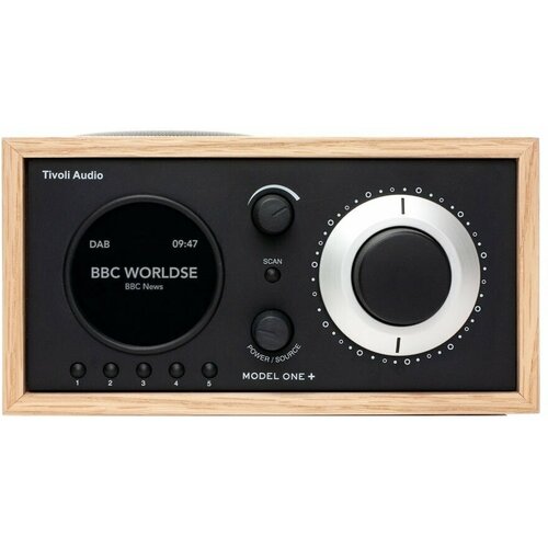 Радиоприемник Tivoli Audio Model One+ Цвет: Дуб/Черный [Oak/Black]