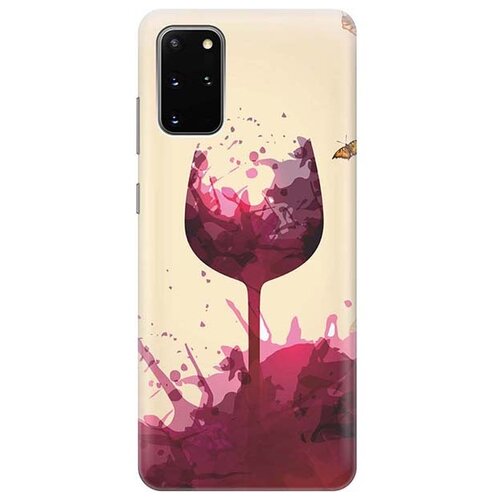 Чехол - накладка ArtColor для Samsung Galaxy S20+ с принтом Летнее вино чехол накладка artcolor для samsung galaxy s10 с принтом летнее вино