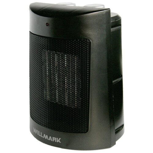Тепловентилятор керамический WILLMARK FHC-1820B 1500Вт 3 реж2 ур мощ откл при опрокидывании Черный 213900₽